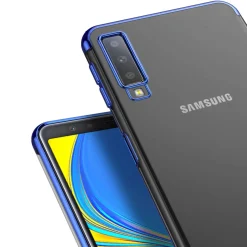 Samsung Galaxy A70 / A70s - Transparente Hülle mit Akzenten