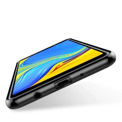 Samsung Galaxy A70 / A70s - Transparente Hülle mit Akzenten