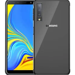 Samsung Galaxy A70 / A70s - Transparente Hülle mit Akzenten