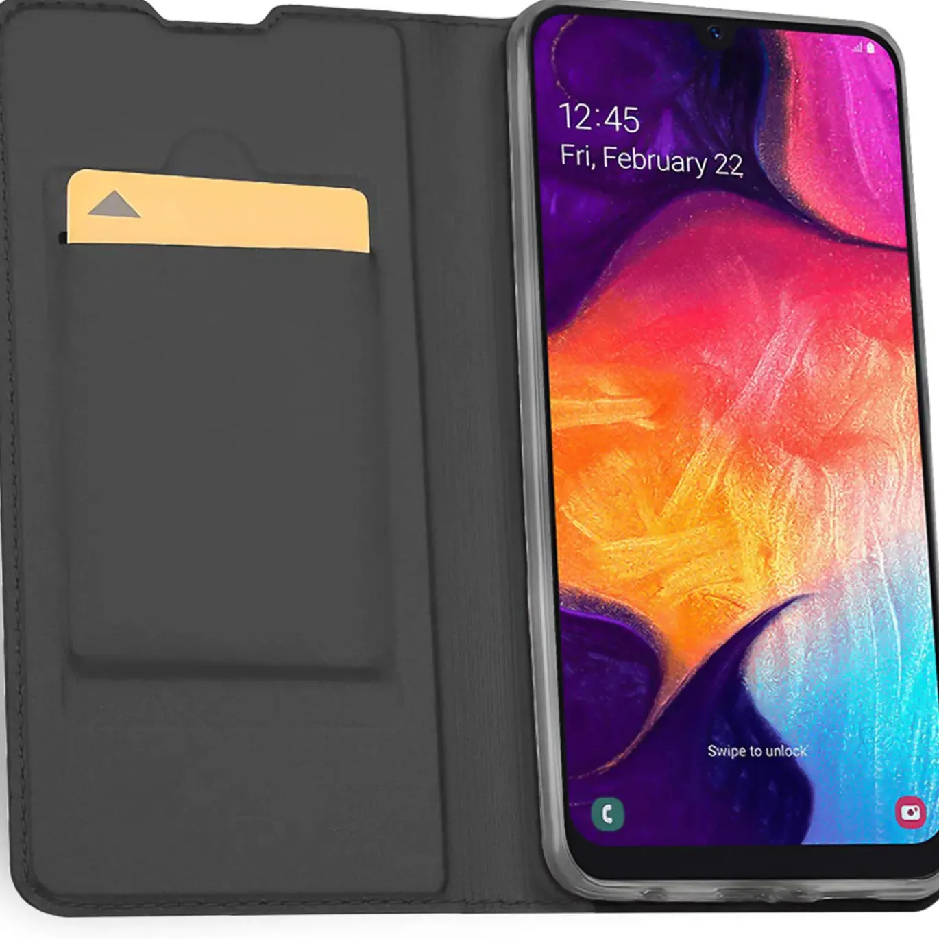 Samsung Galaxy A10 - Booklet Case mit Magnetverschluss