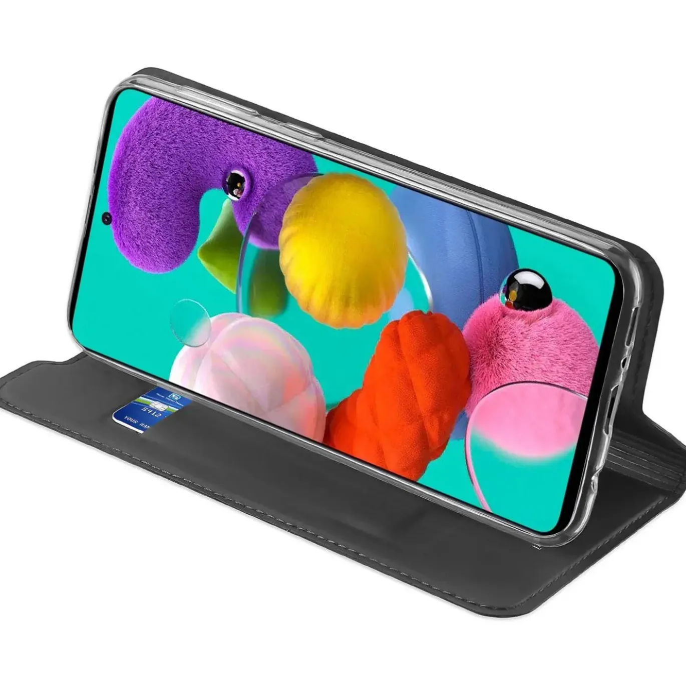 Samsung Galaxy A71 - Booklet Case mit Magnetverschluss