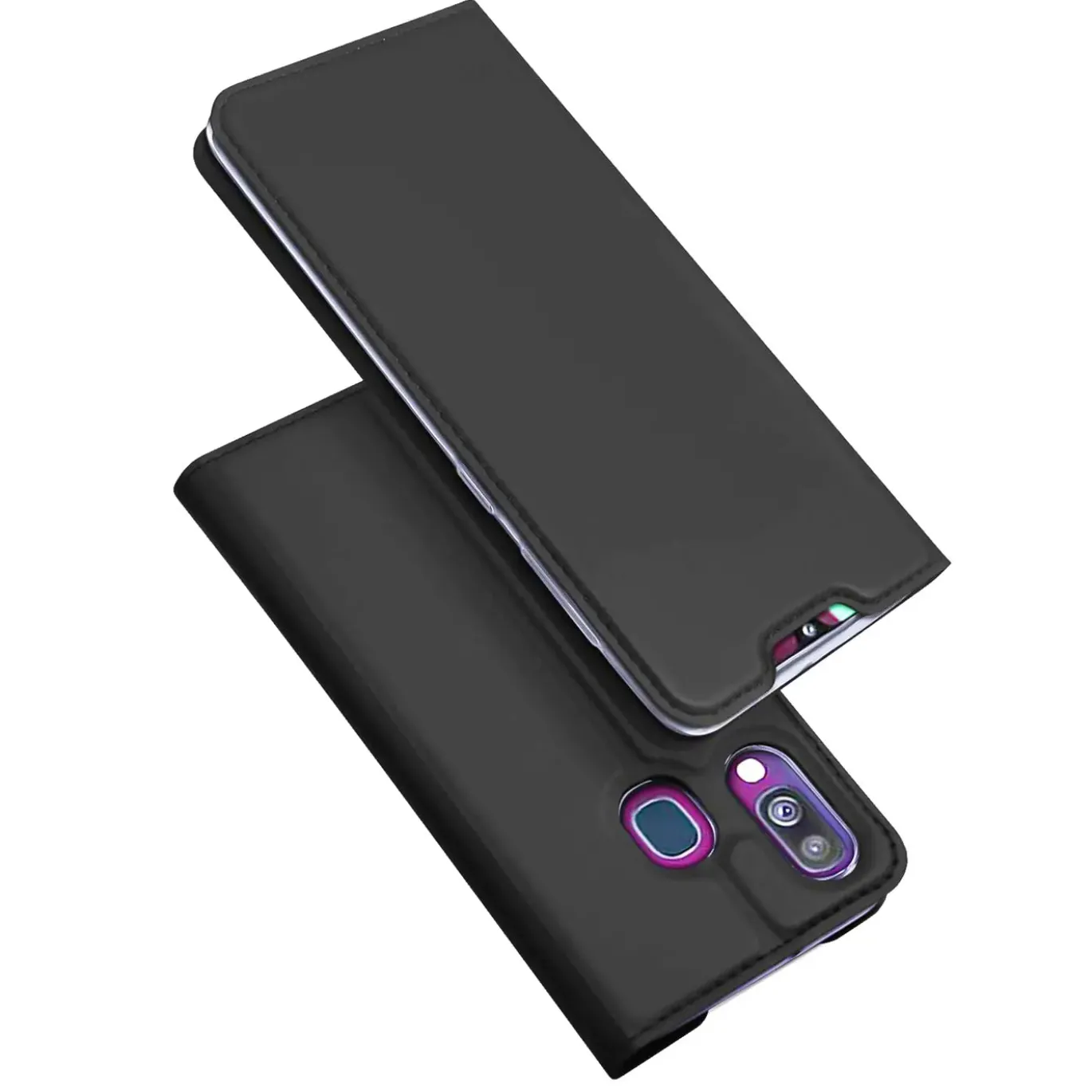Samsung Galaxy A40 - Booklet Case mit Magnetverschluss