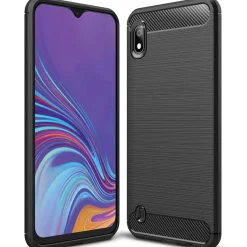 Samsung Galaxy A10 - Carbon Case Hülle, stoßfest