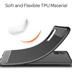 Samsung Galaxy A51 - Carbon Case Hülle, stoßfest