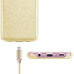 Samsung Galaxy A03 - Glitzer TPU Hülle