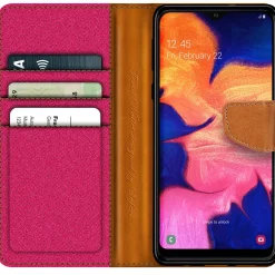 Samsung Galaxy A10 - Jeanslook Klapphülle mit Kartenfach