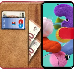 Samsung Galaxy A51 - Klapphülle mit Kartenfächern