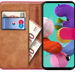 Samsung Galaxy A51 - Klapphülle mit Kartenfächern