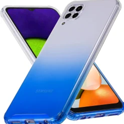 Samsung Galaxy A12 / M12 - Farbverlauf Hülle ultra dünn