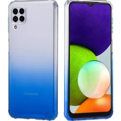 Samsung Galaxy A12 / M12 - Farbverlauf Hülle ultra dünn