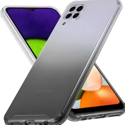 Samsung Galaxy A12 / M12 - Farbverlauf Hülle ultra dünn