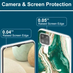 Samsung Galaxy A12 / M12 - Marmor & Sand Design Hülle