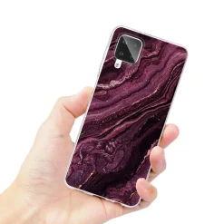 Samsung Galaxy A12 / M12 - Marmor & Sand Design Hülle