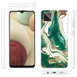 Samsung Galaxy A12 / M12 - Marmor & Sand Design Hülle