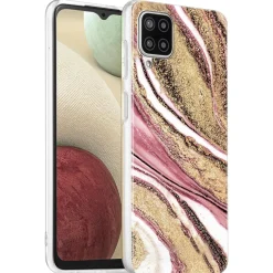 Samsung Galaxy A12 / M12 - Marmor & Sand Design Hülle