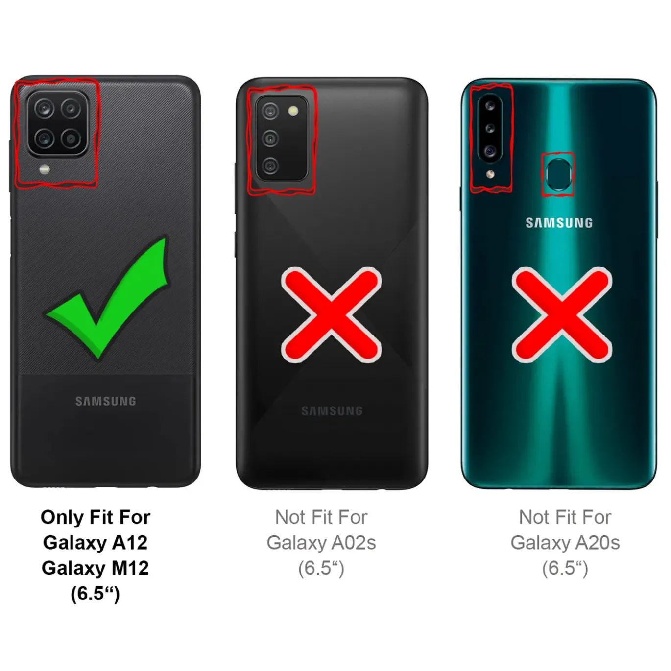 Samsung Galaxy A12 / M12 - Marmor & Sand Design Hülle