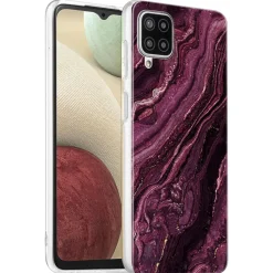 Samsung Galaxy A12 / M12 - Marmor & Sand Design Hülle