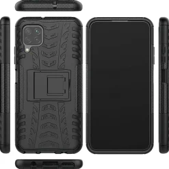 Samsung Galaxy A12 / M12 - Outdoor Hülle 2-teiliges Schutzcase
