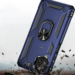 Samsung Galaxy A12 / M12 - Outdoor Hardcase mit Ringhalter