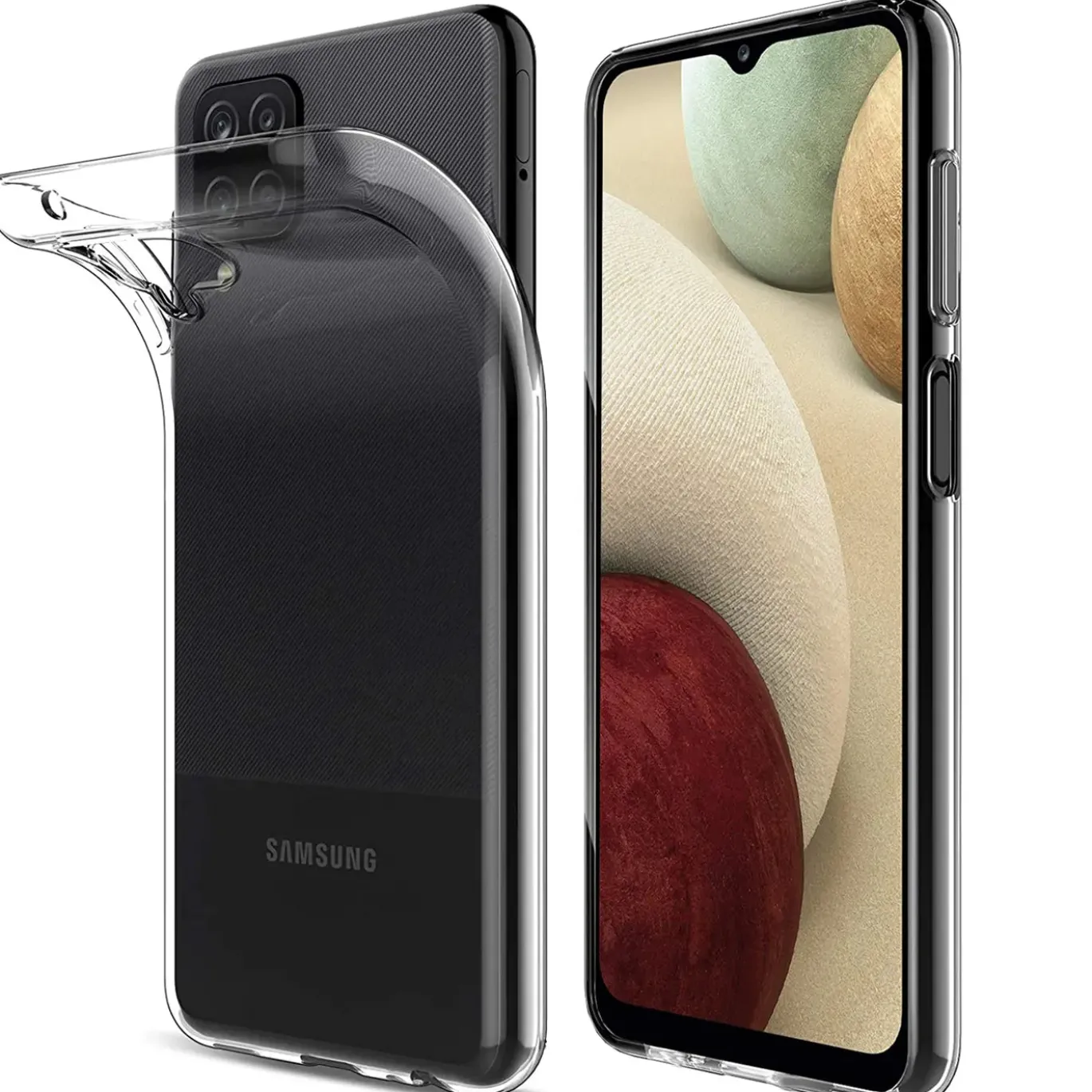 Samsung Galaxy A12 / M12 - Slim Clear Case Hülle