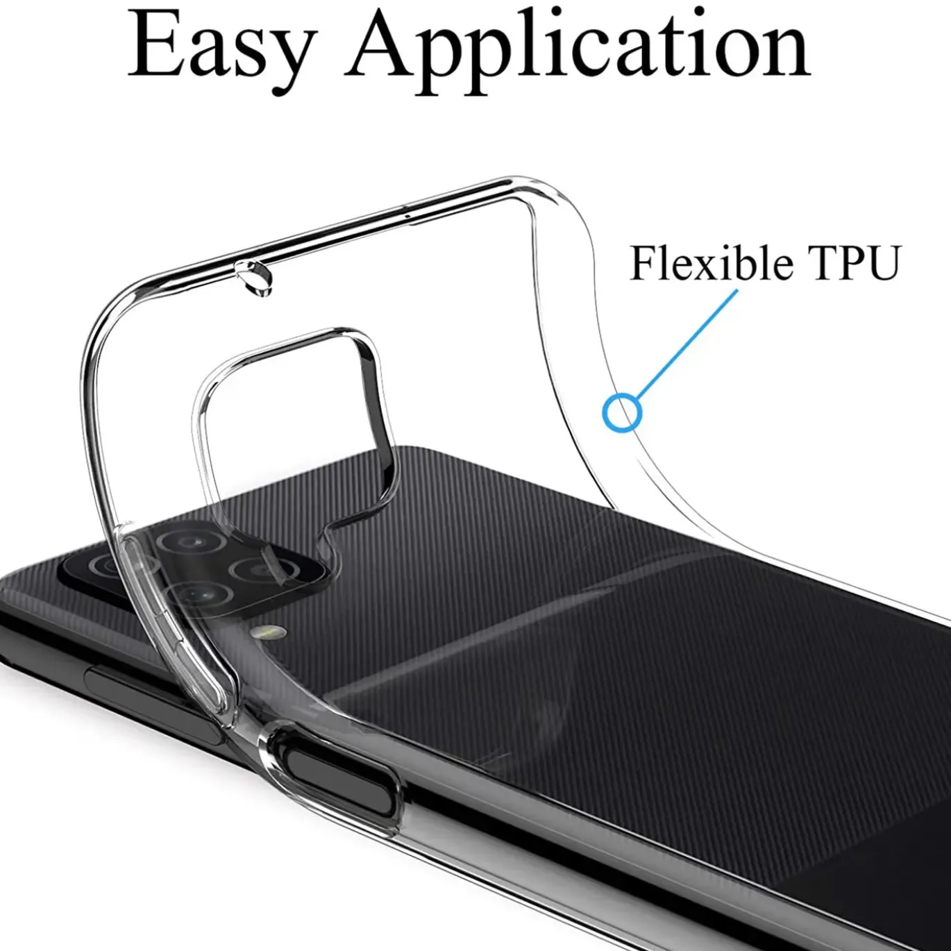 Samsung Galaxy A12 / M12 - Slim Clear Case Hülle