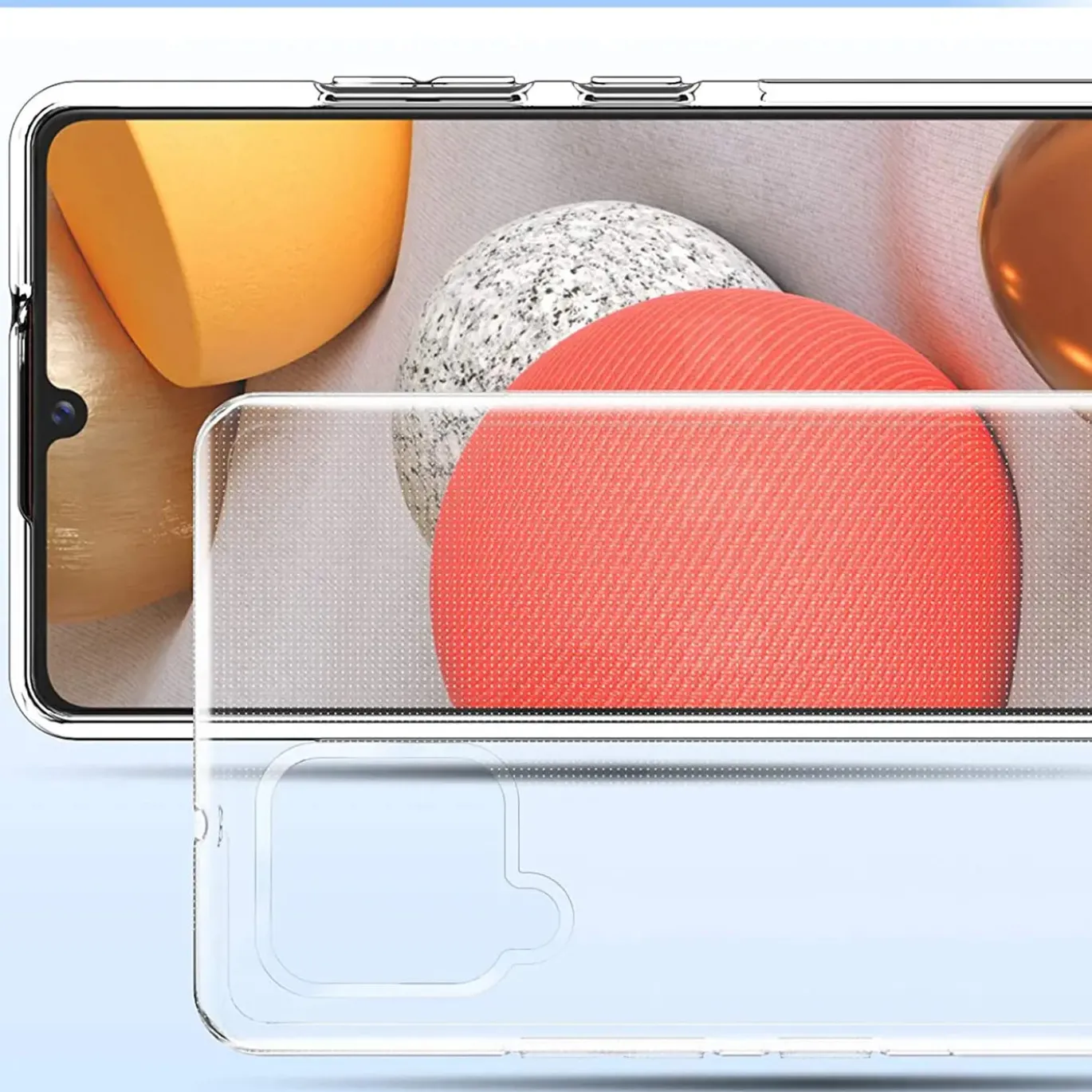 Samsung Galaxy A12 / M12 - Slim Clear Case Hülle