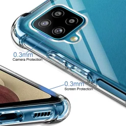 Samsung Galaxy A12 / M12 - Stoßfestes Clear Case