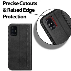 Samsung Galaxy A51 - Robuste Klapphülle mit RFID Block