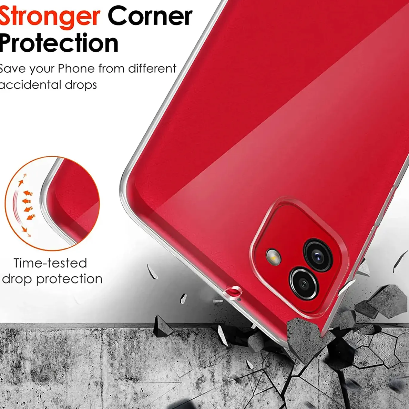 Samsung Galaxy A03 - Slim Clear Case Hülle