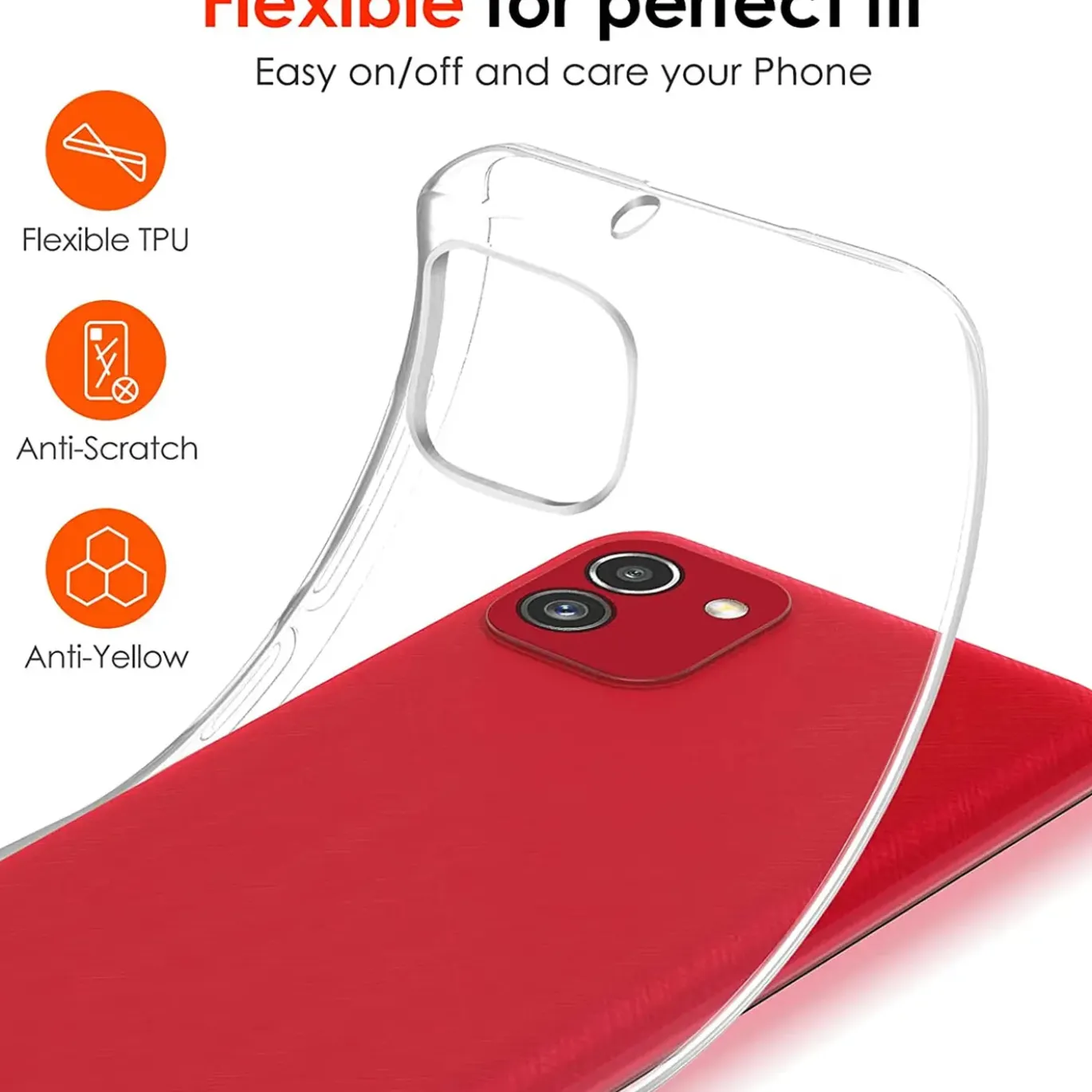Samsung Galaxy A03 - Slim Clear Case Hülle