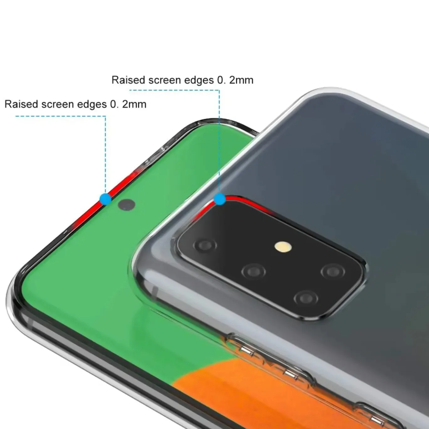 Samsung Galaxy A71 - Slim Clear Case Hülle
