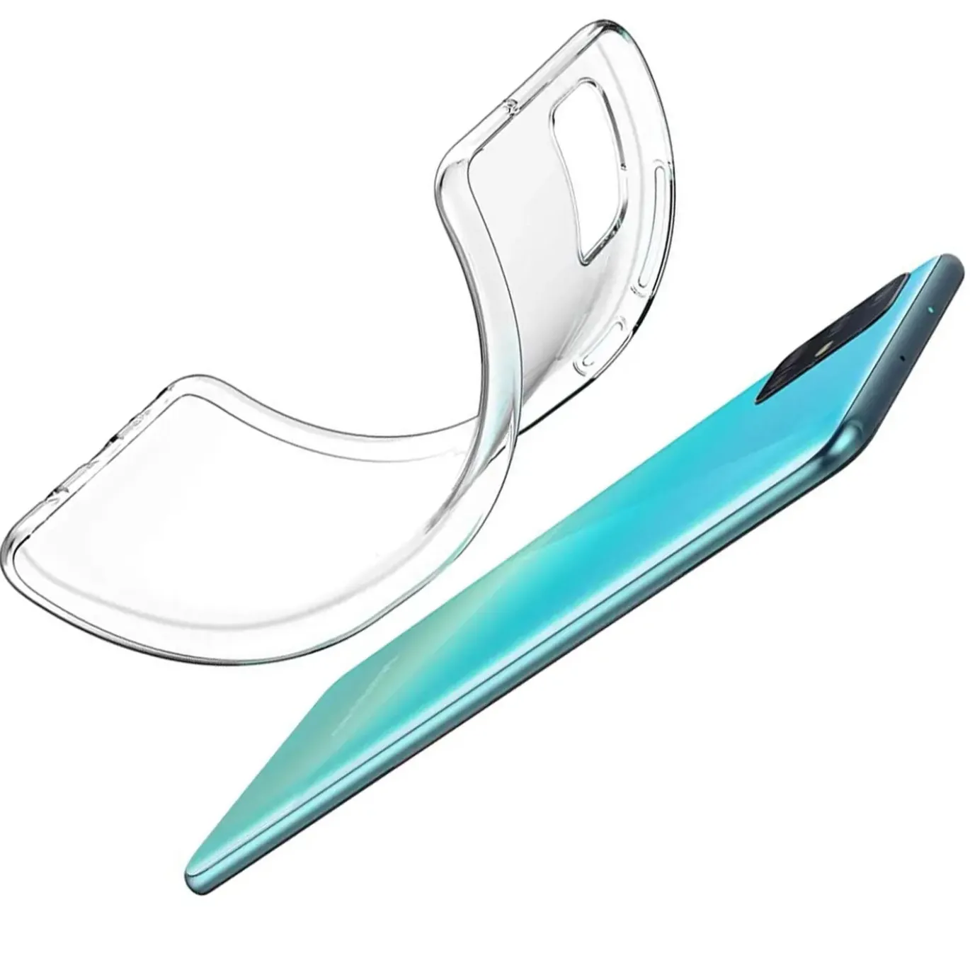 Samsung Galaxy A71 - Slim Clear Case Hülle