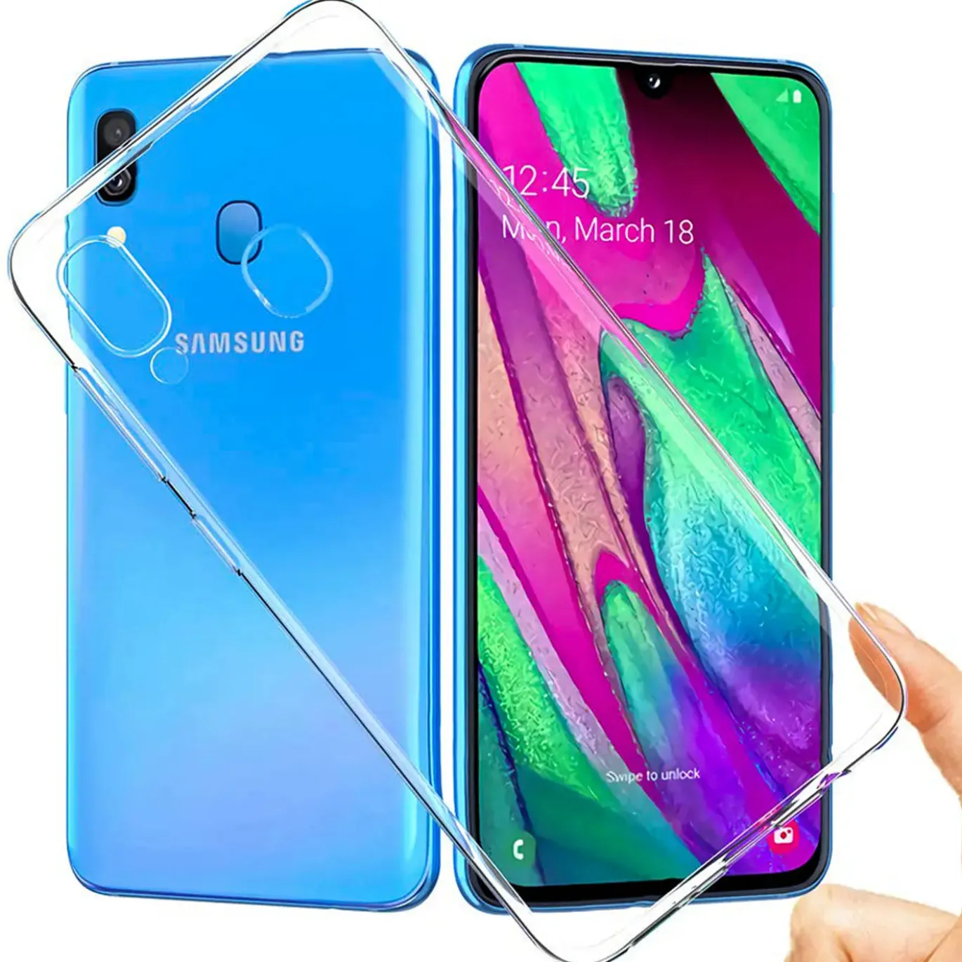 Samsung Galaxy A40 - Slim Clear Case Hülle