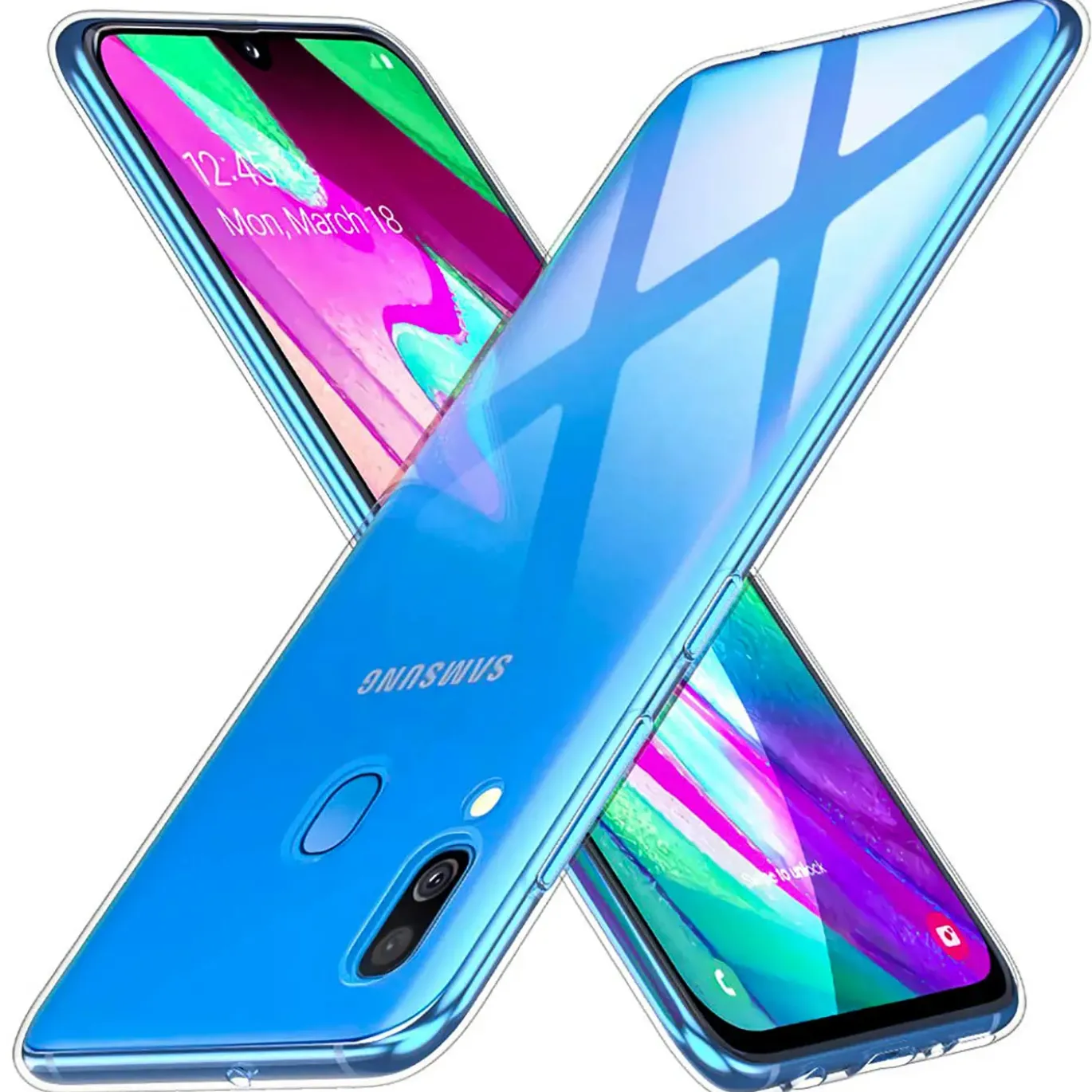 Samsung Galaxy A40 - Slim Clear Case Hülle