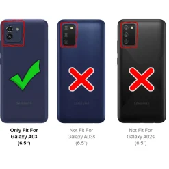 Samsung Galaxy A03 - Slim Silikon Backcover Schwarz