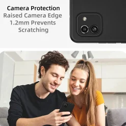 Samsung Galaxy A03 - Slim Silikon Backcover Schwarz