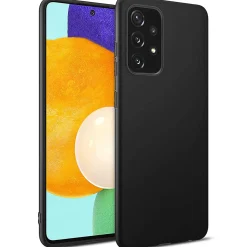 Samsung Galaxy A72 - Slim Silikon Backcover Schwarz