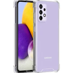 Samsung Galaxy A72 - Stoßfestes Clear Case