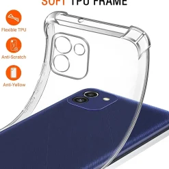 Samsung Galaxy A03 - Stoßfestes Clear Case
