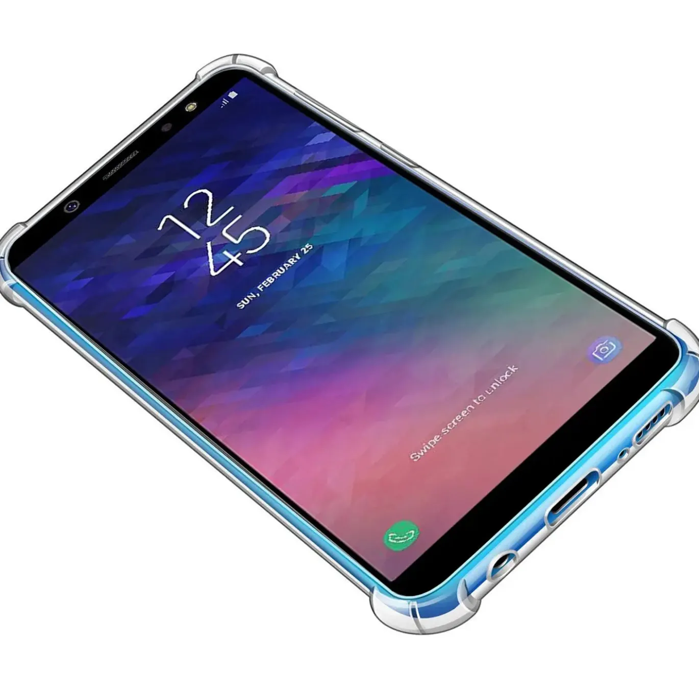 Samsung Galaxy A6 - Stoßfestes Clear Case