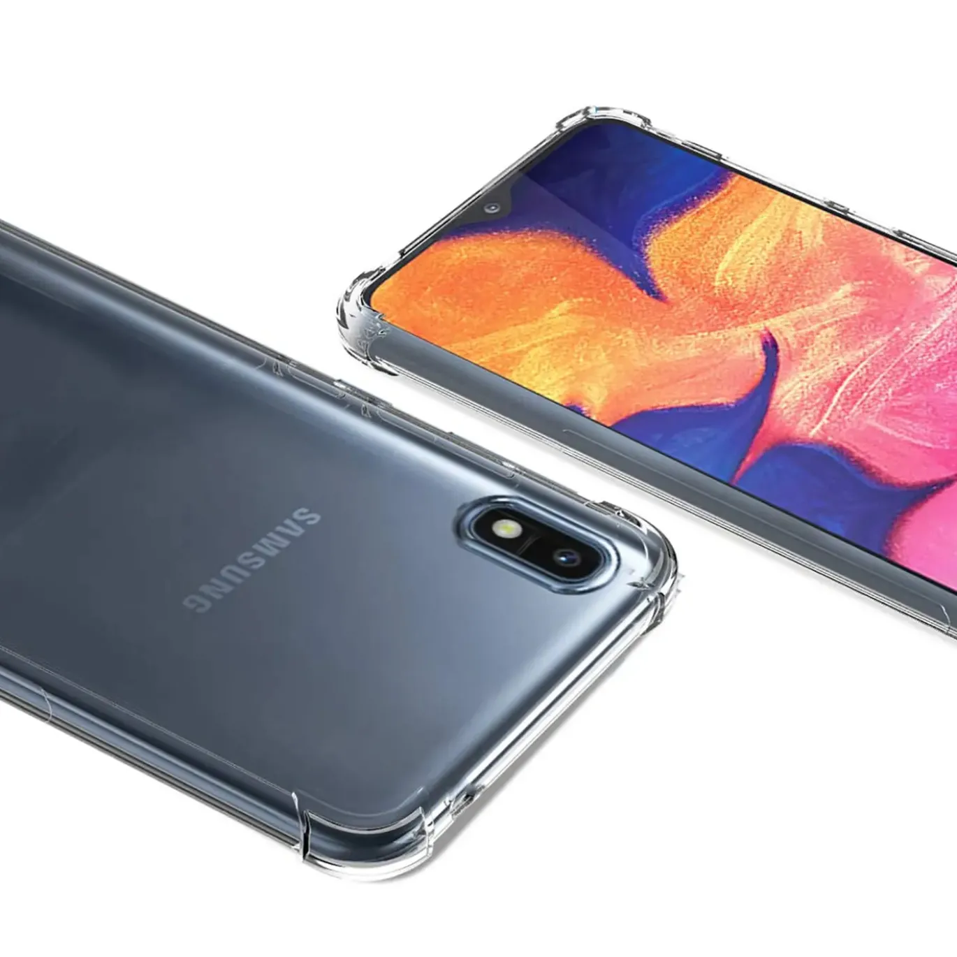 Samsung Galaxy A10 - Stoßfestes Clear Case