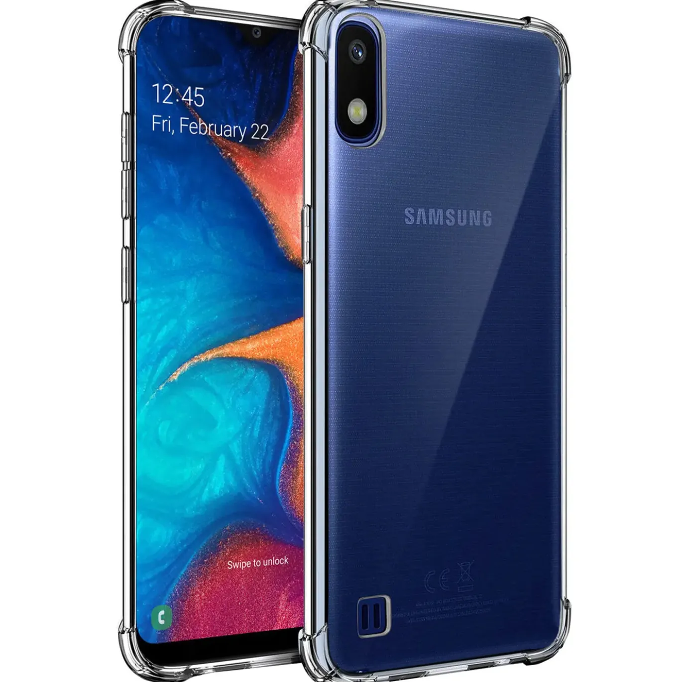 Samsung Galaxy A10 - Stoßfestes Clear Case
