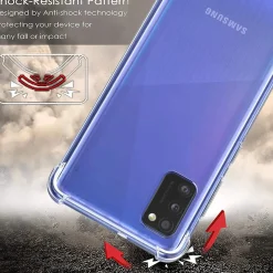 Samsung Galaxy A41 - Stoßfestes Clear Case