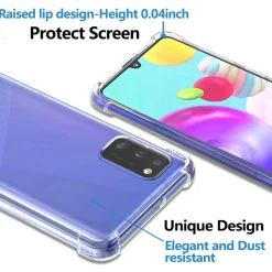 Samsung Galaxy A41 - Stoßfestes Clear Case