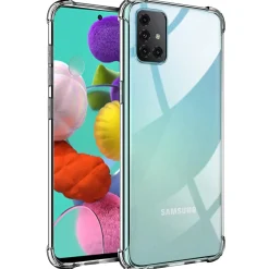 Samsung Galaxy A71 - Stoßfestes Clear Case
