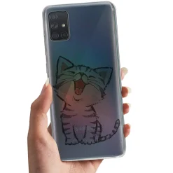 Samsung Galaxy A71 - TPU Case mit Motivdruck