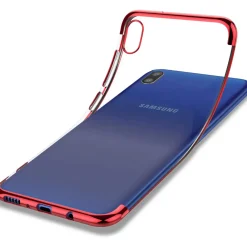 Samsung Galaxy A10 - Transparente Hülle mit Akzenten