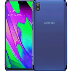 Samsung Galaxy A10 - Transparente Hülle mit Akzenten