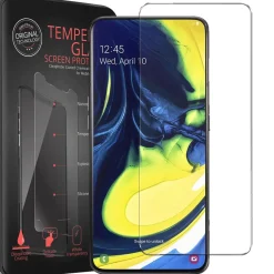 Samsung Galaxy A80 - 2x 9H Panzer Glasfolie, Displayfolie