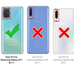 Samsung Galaxy A71 - 2x 9H Panzer Glasfolie, Displayfolie